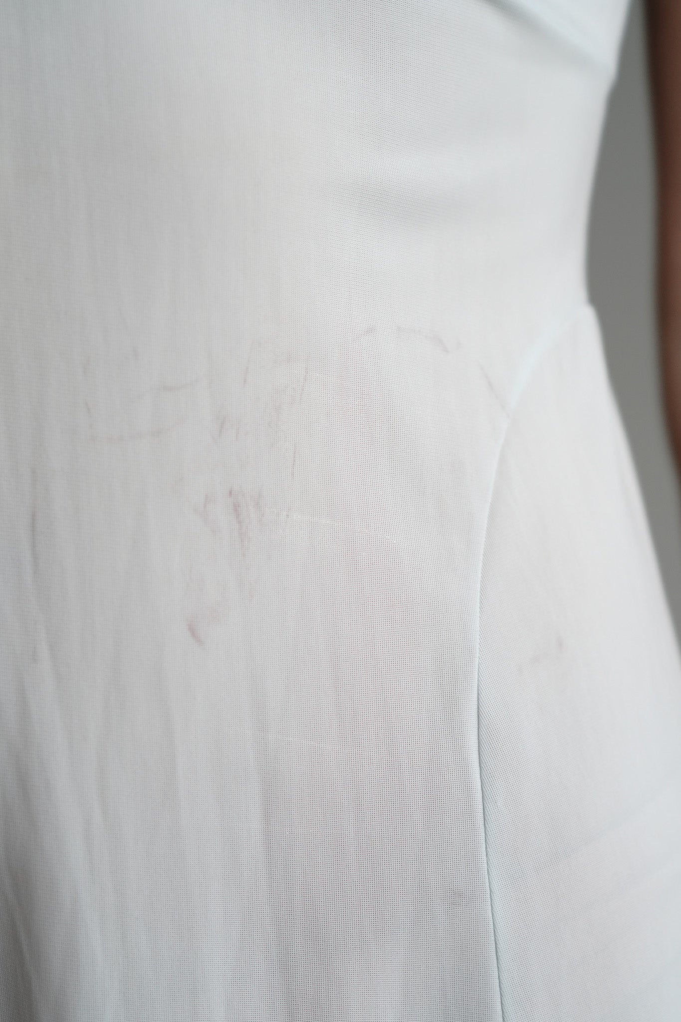 Vintage 50s Sheer Something Blue Dress