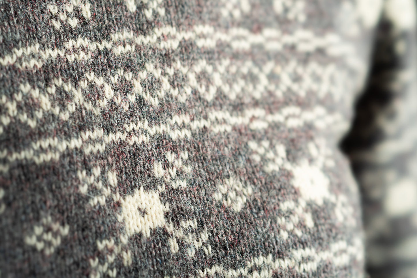 Vintage 70s Wool Fair Isle Sweater