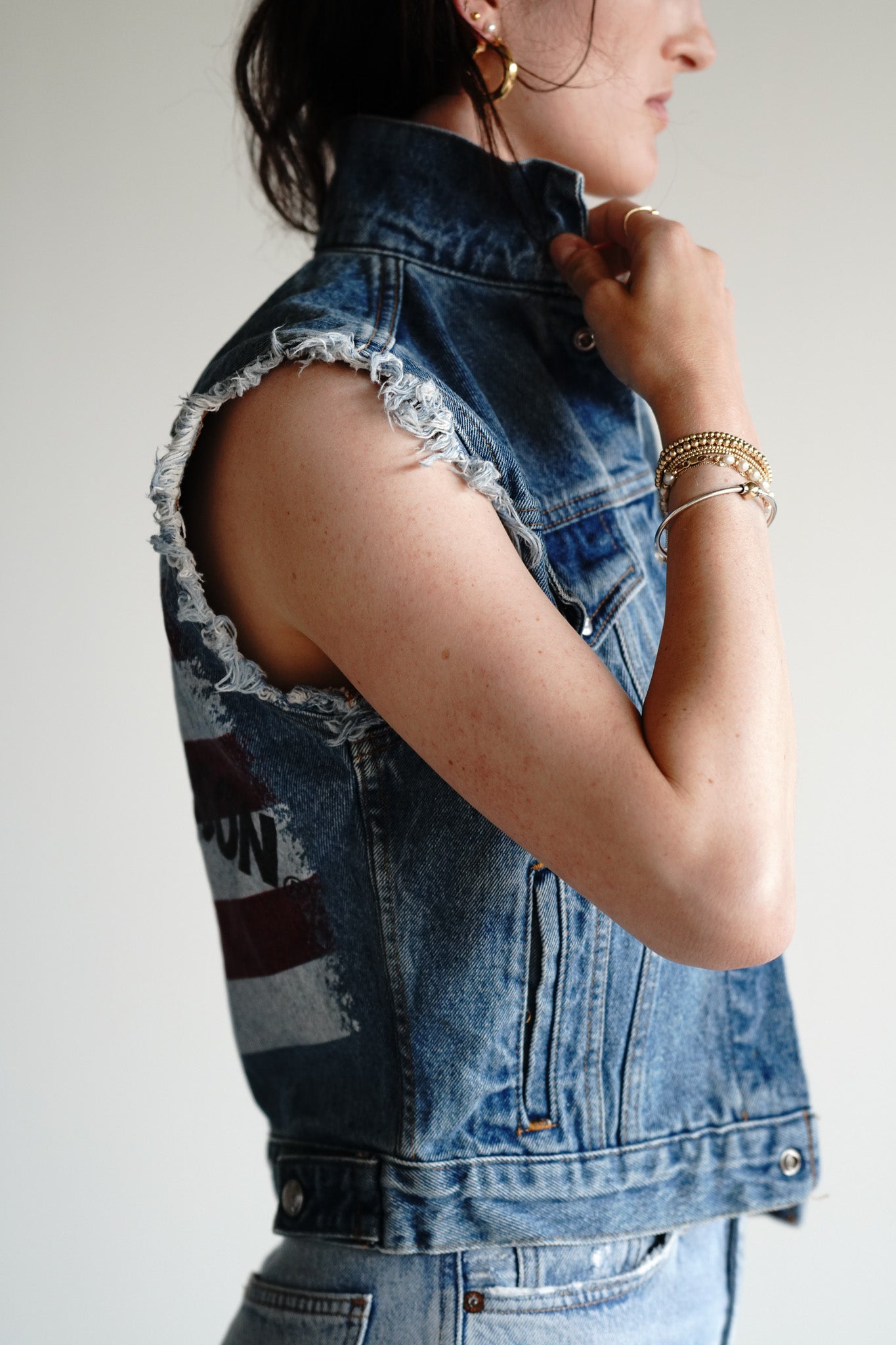 Vintage Harley Davidson Americana Vest