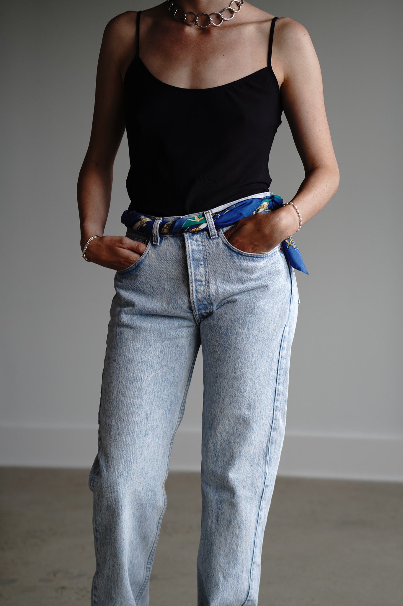 Vintage 80s Levi's Acid Wash Denim