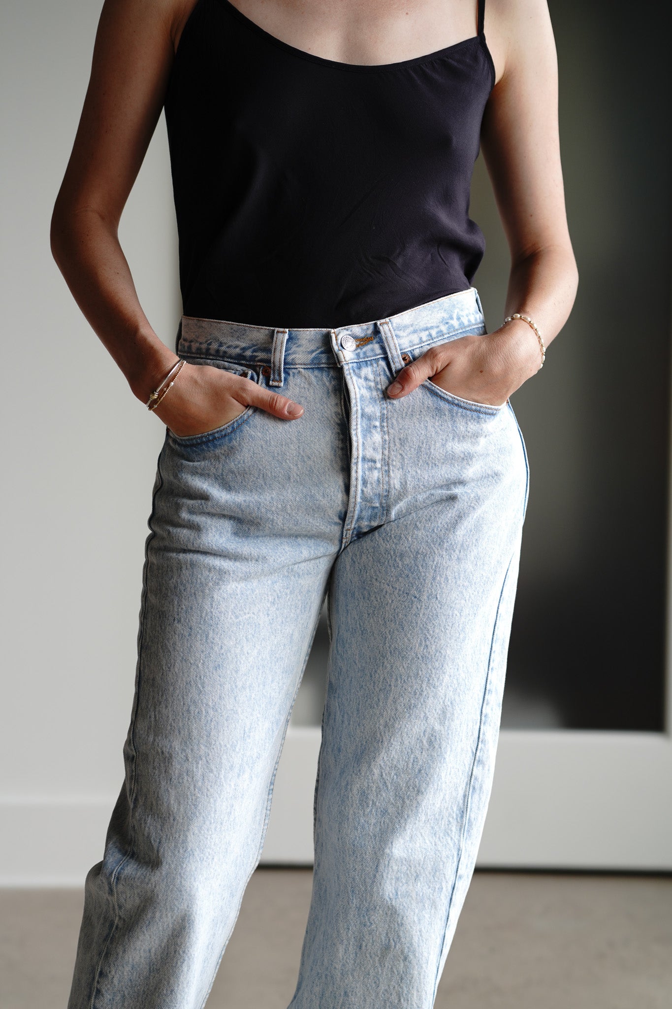 Vintage 80s Levi's Acid Wash Denim