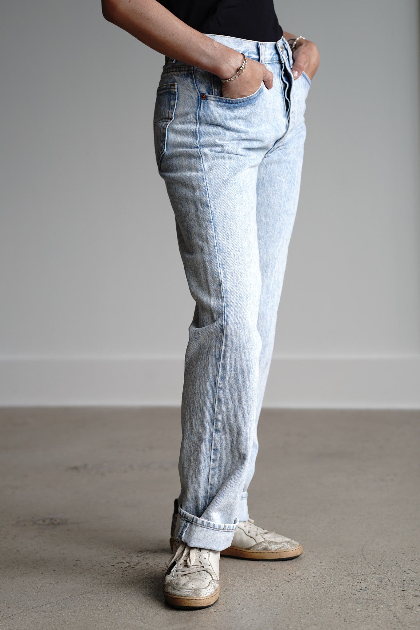 Vintage 80s Levi's Acid Wash Denim