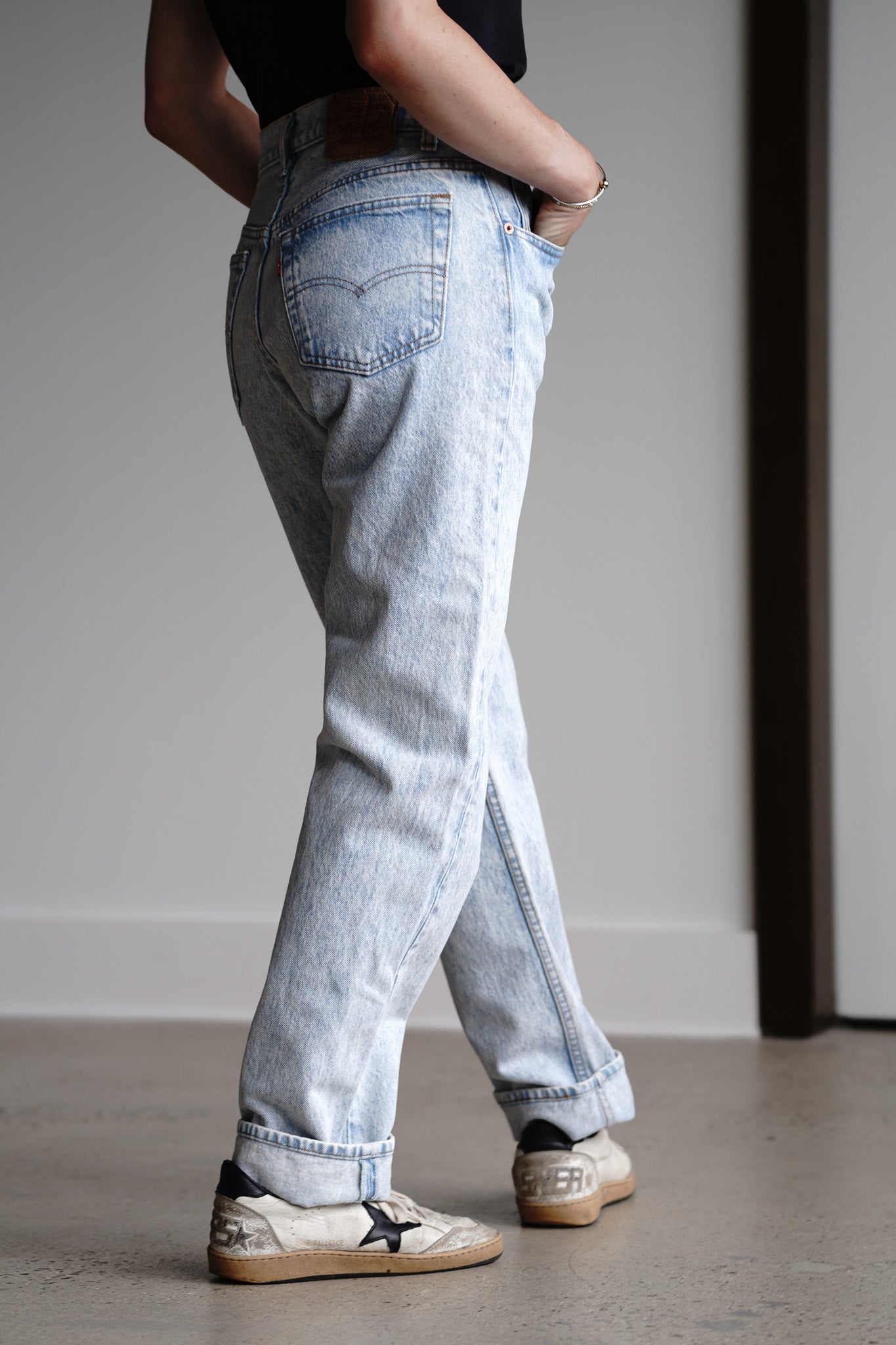 Vintage 80s Levi's Acid Wash Denim