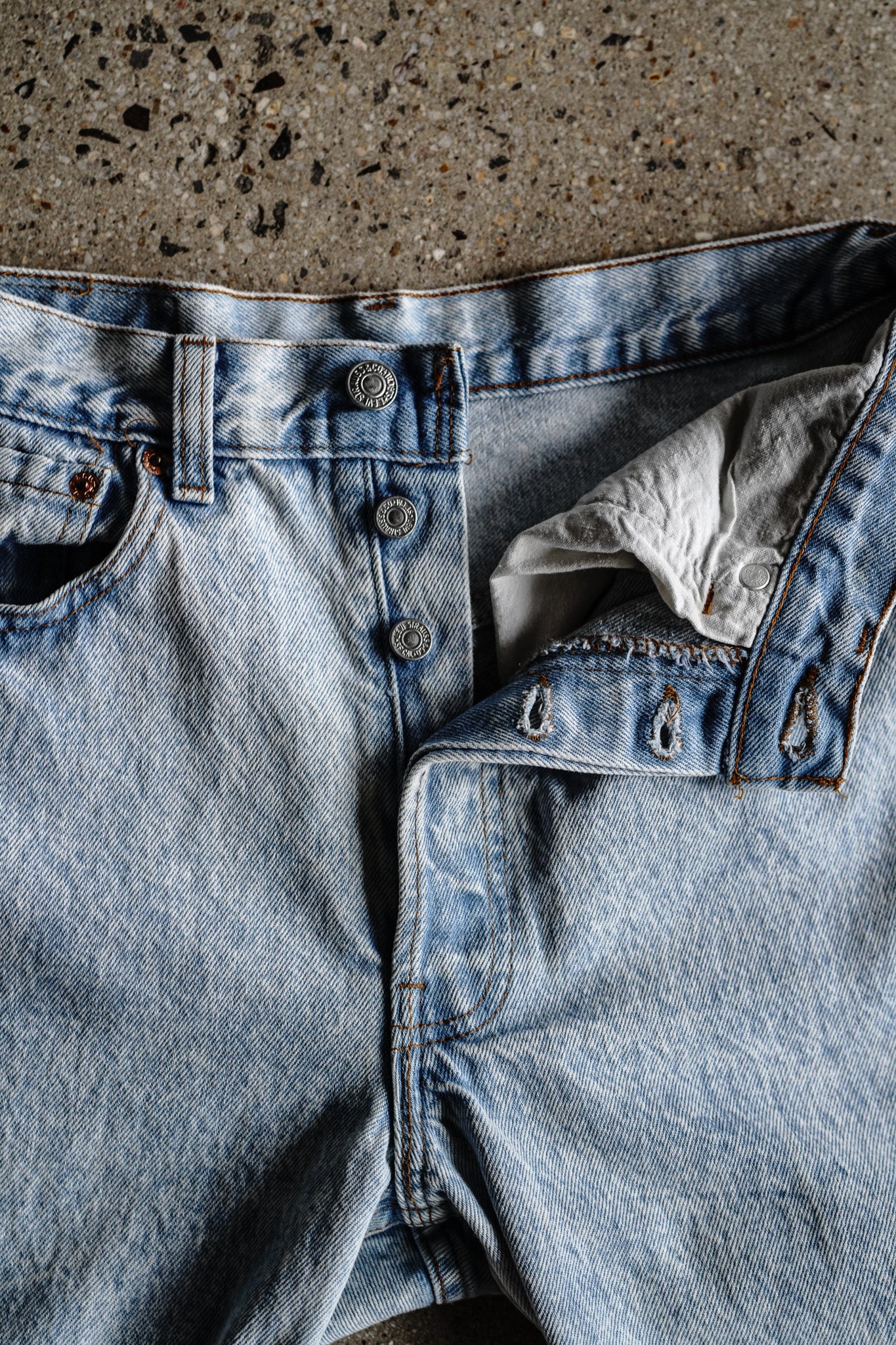 Vintage 80s Levi's Acid Wash Denim