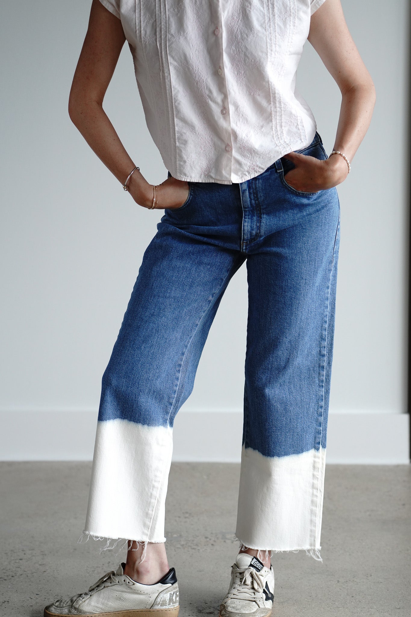 Stella McCartney Bleached Denim