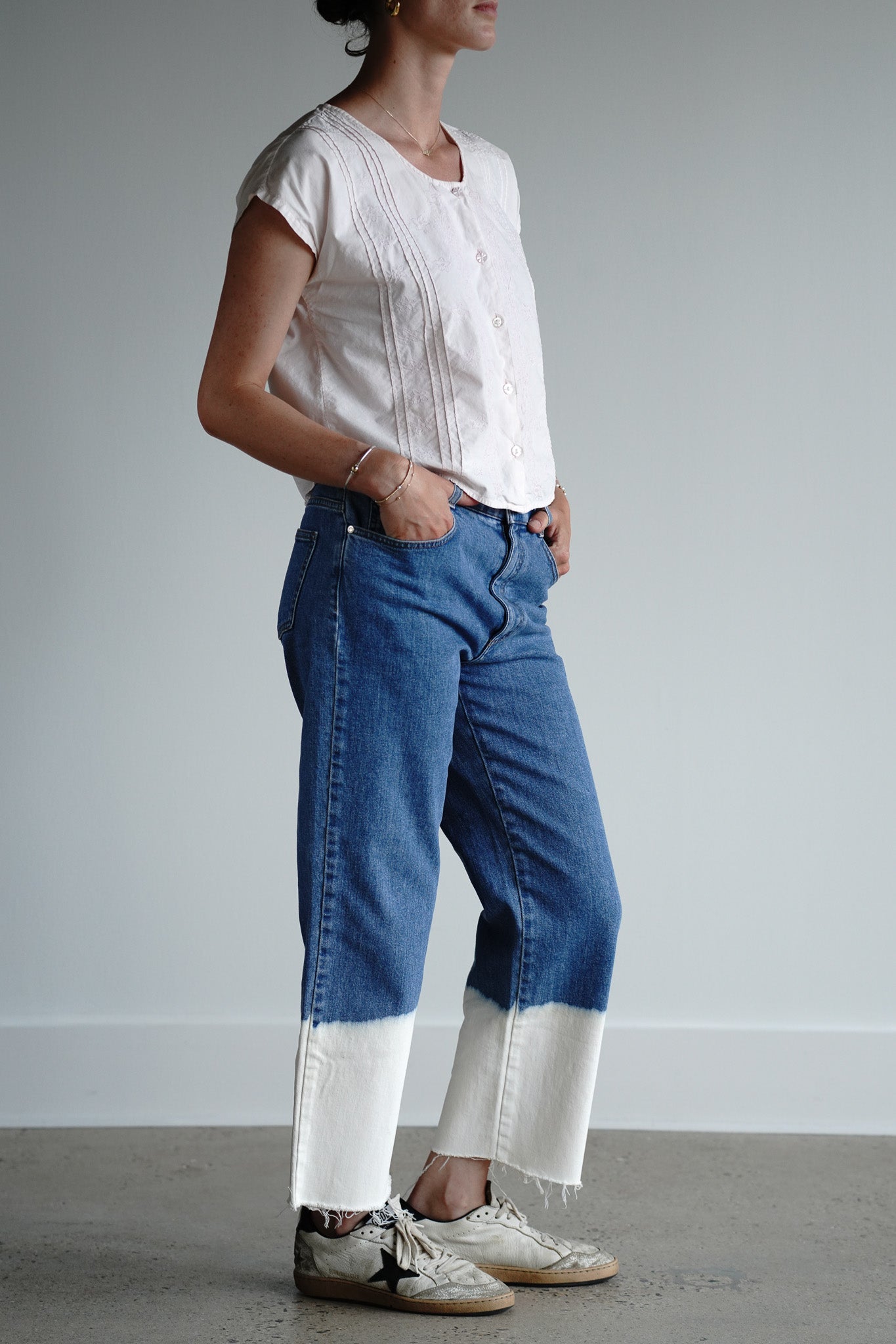 Stella McCartney Bleached Denim