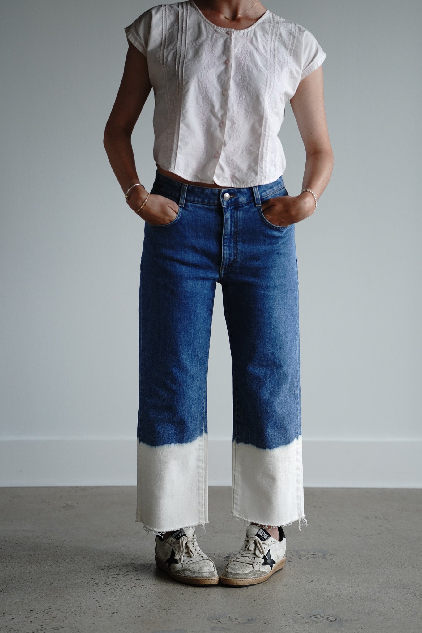 Stella McCartney Bleached Denim