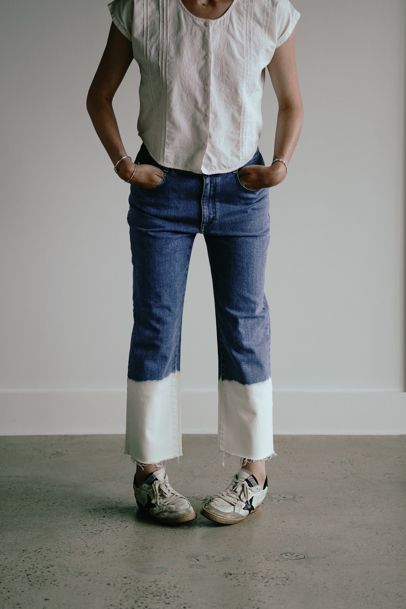 Stella McCartney Bleached Denim