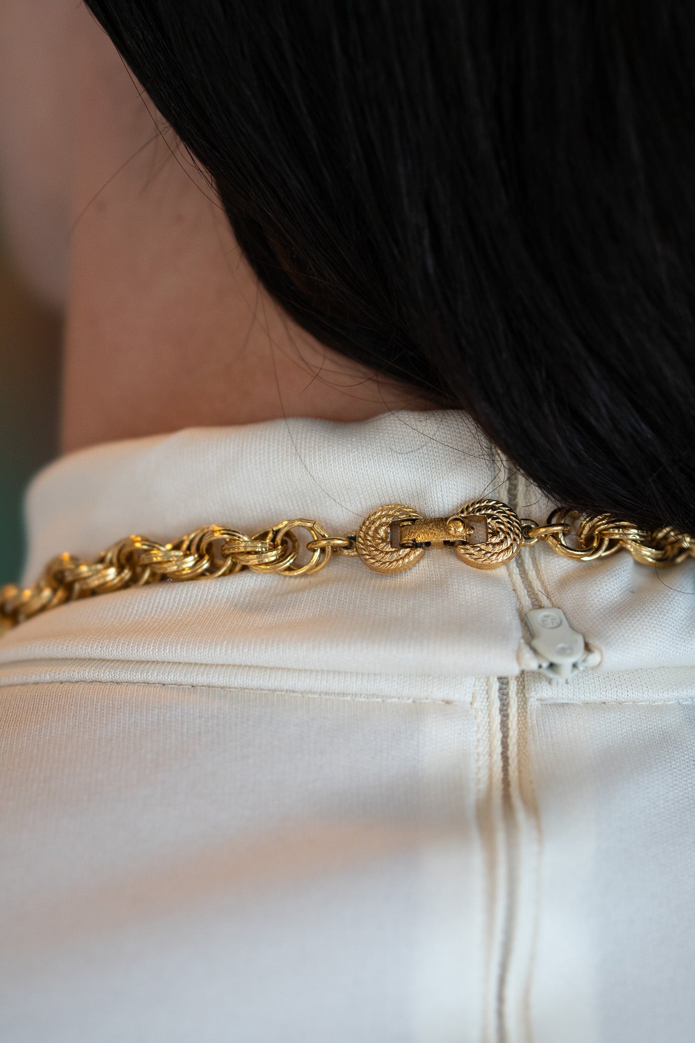 Vintage Monet Tassel Necklace