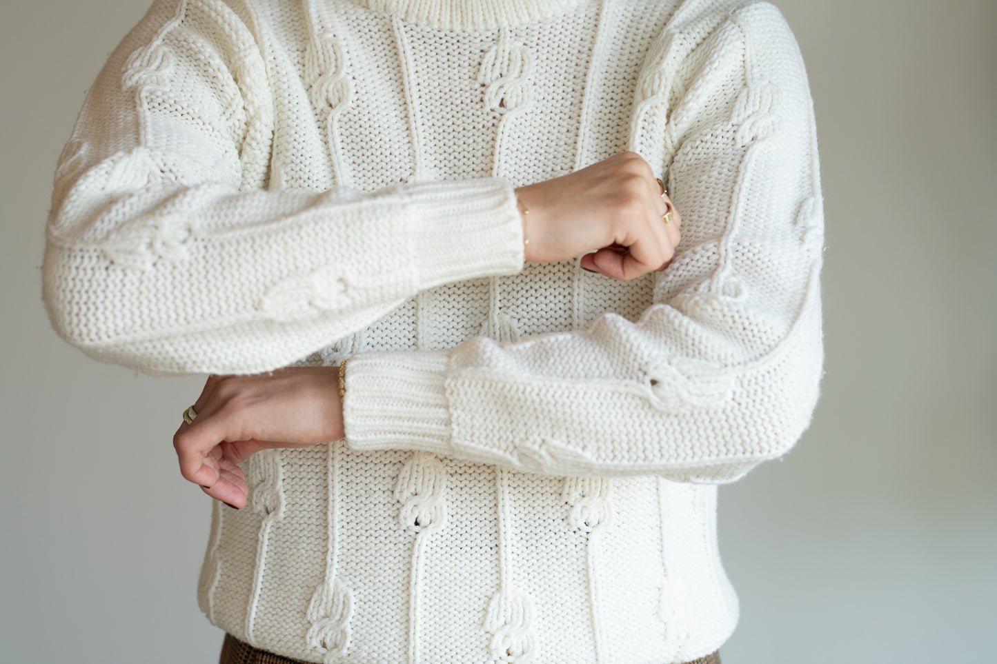 Vintage 70s Fisherman Sweater