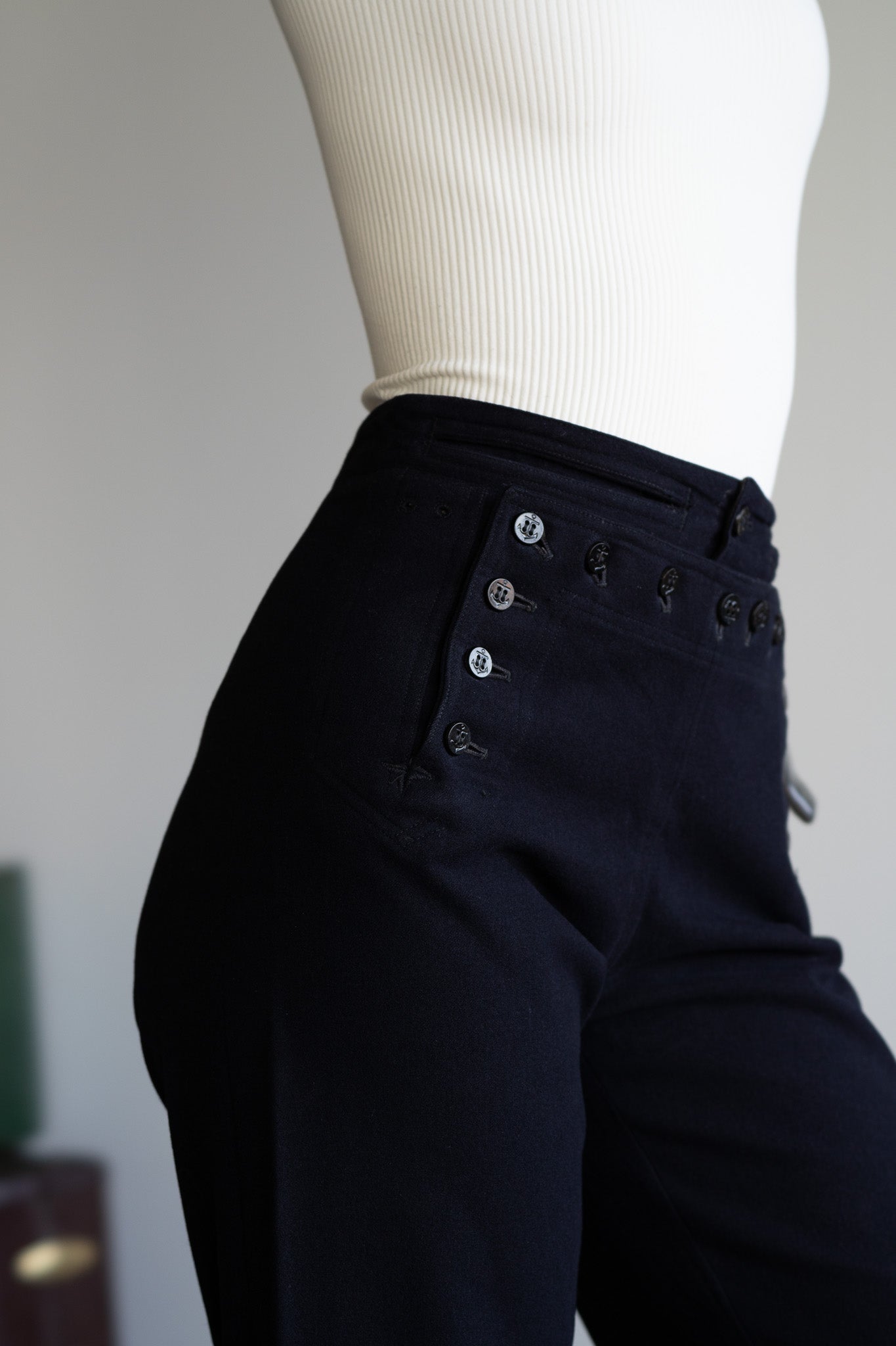 WWII U.S. Navy Wool Sailor Pants