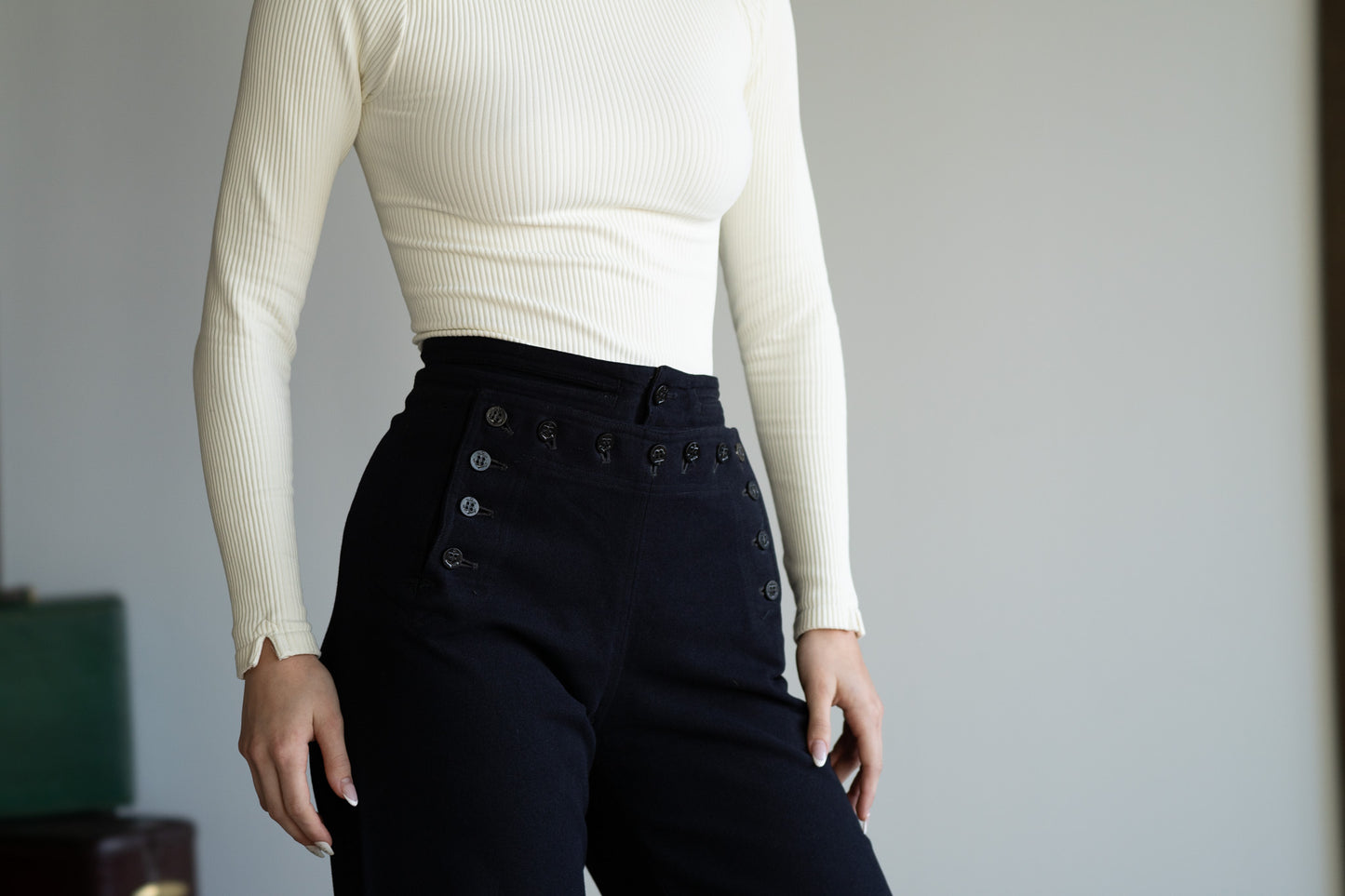 WWII U.S. Navy Wool Sailor Pants