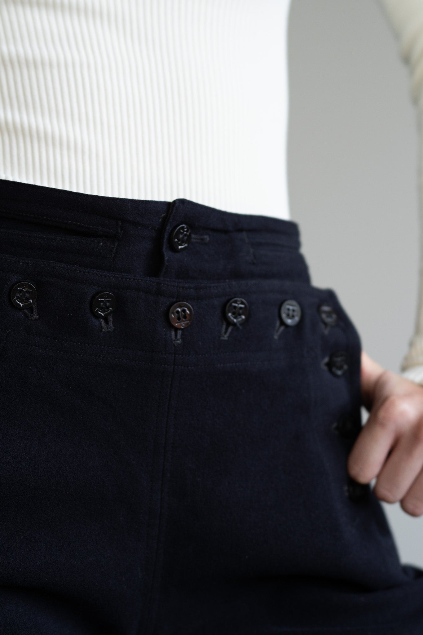 WWII U.S. Navy Wool Sailor Pants