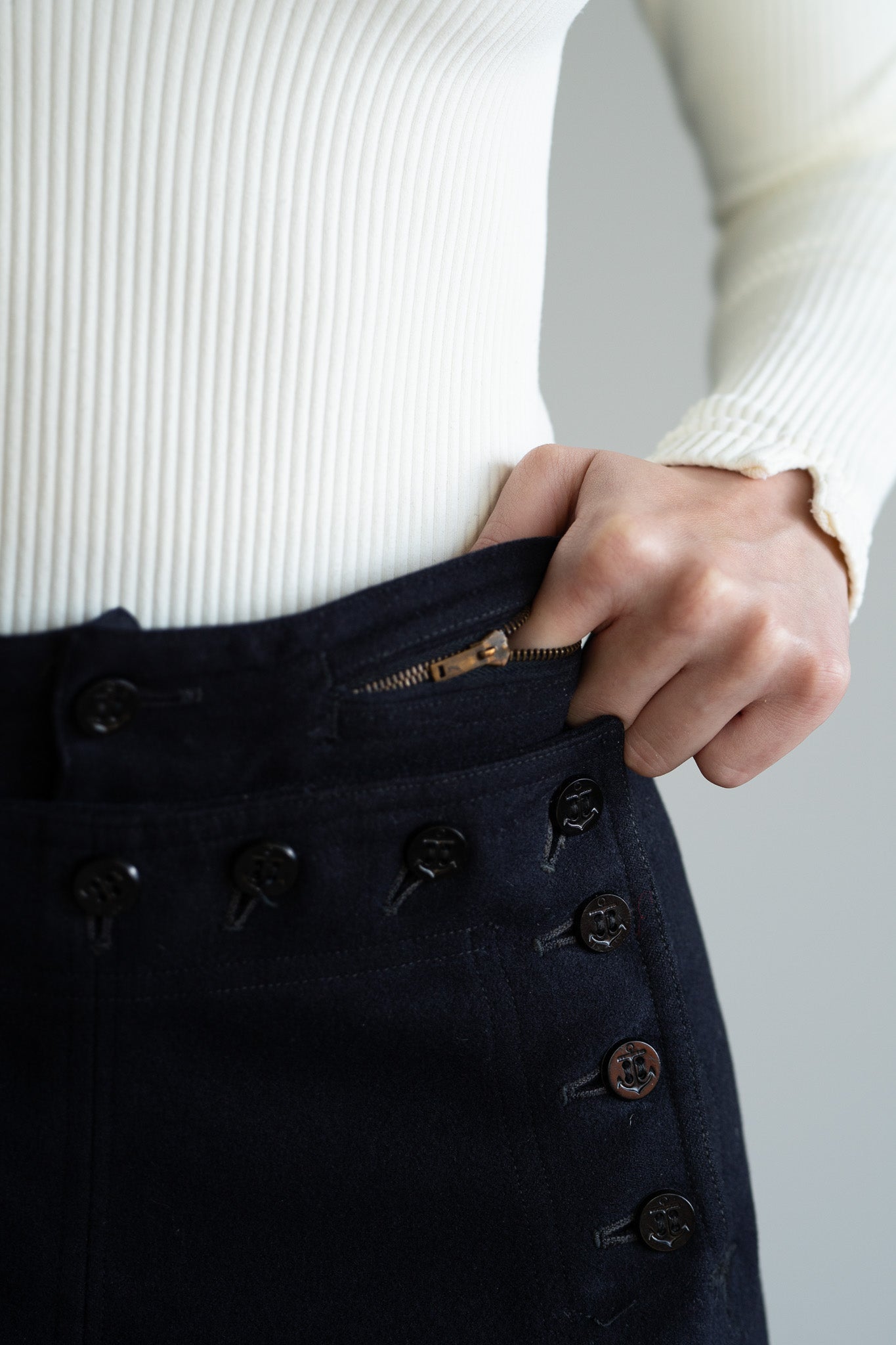 WWII U.S. Navy Wool Sailor Pants