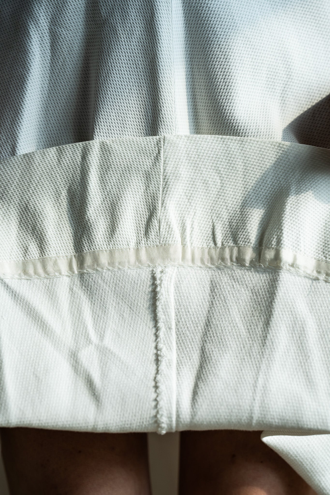 Vintage Cotton Pique Bridal Dress