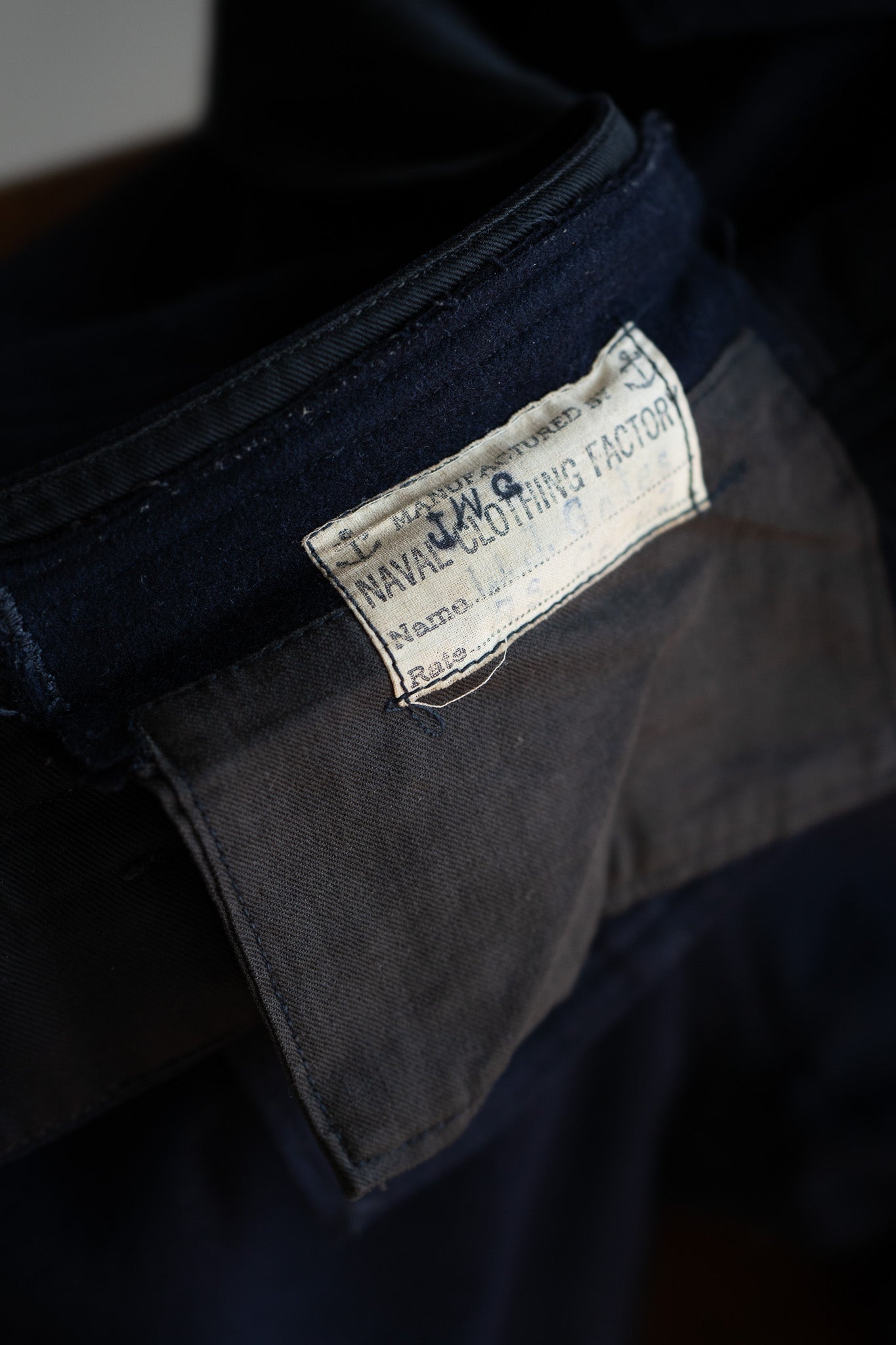 WWII U.S. Navy Wool Sailor Pants