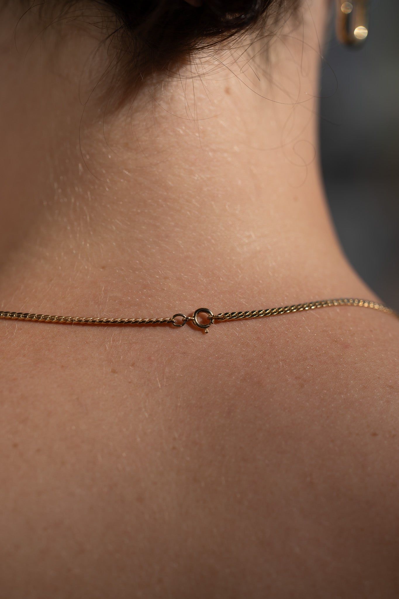 Vintage Gold Arrowhead Necklace